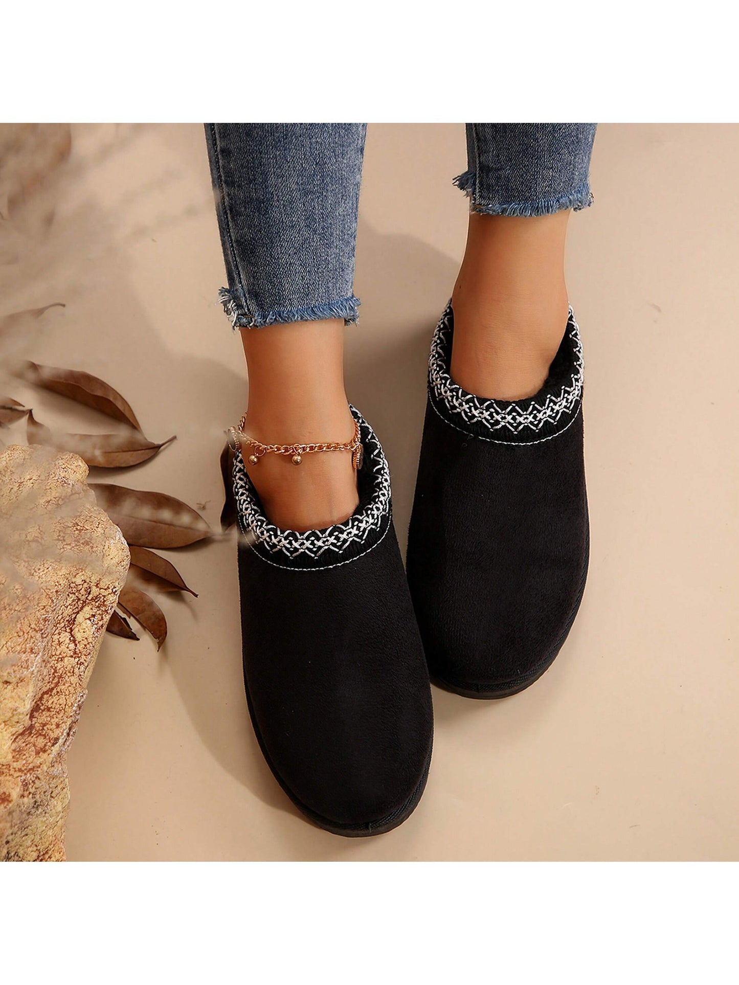 Women'S Sandals Platform - Warm and Non Slip Comfort