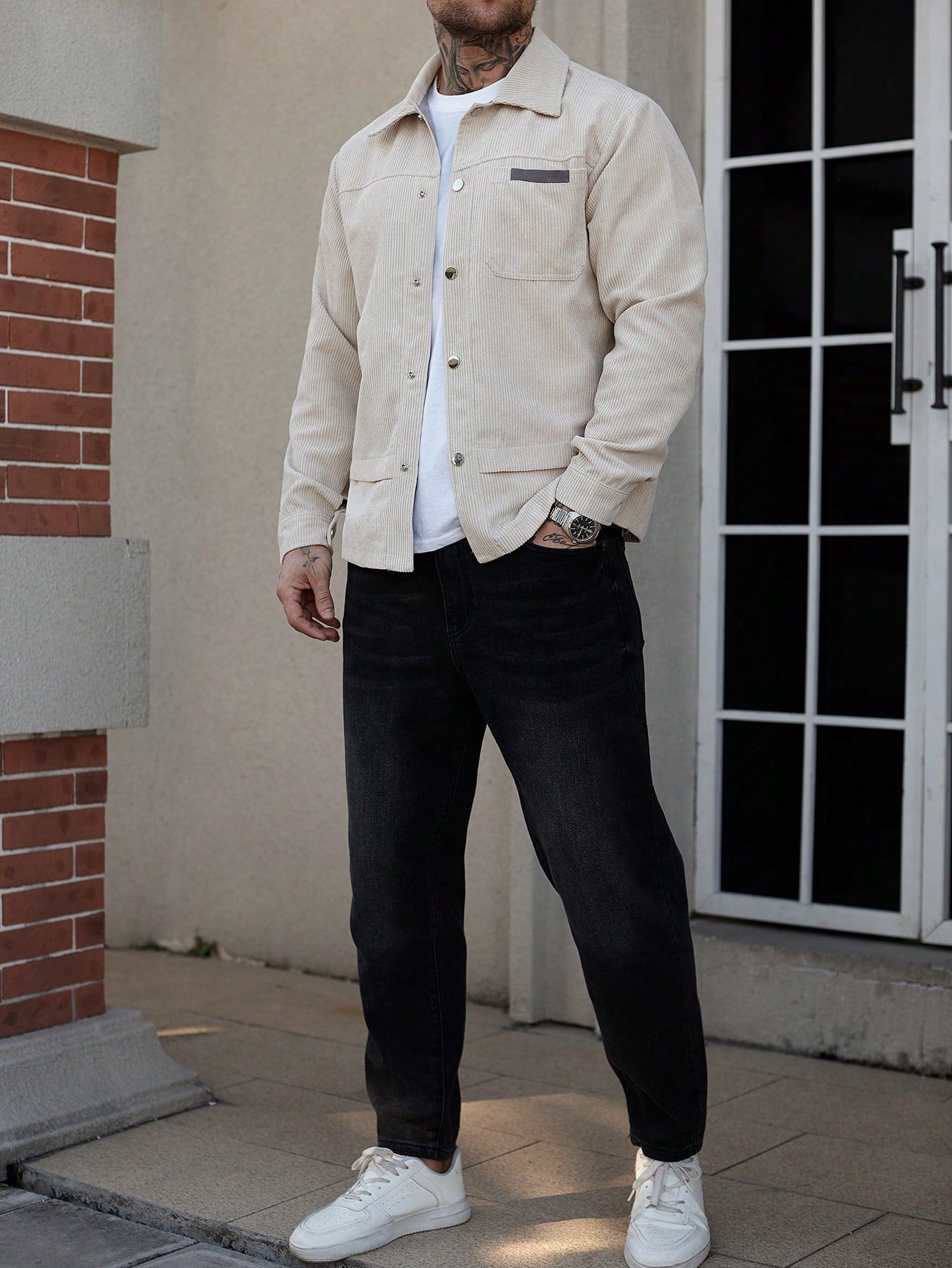Casual Men's Pocket Casual Jacket