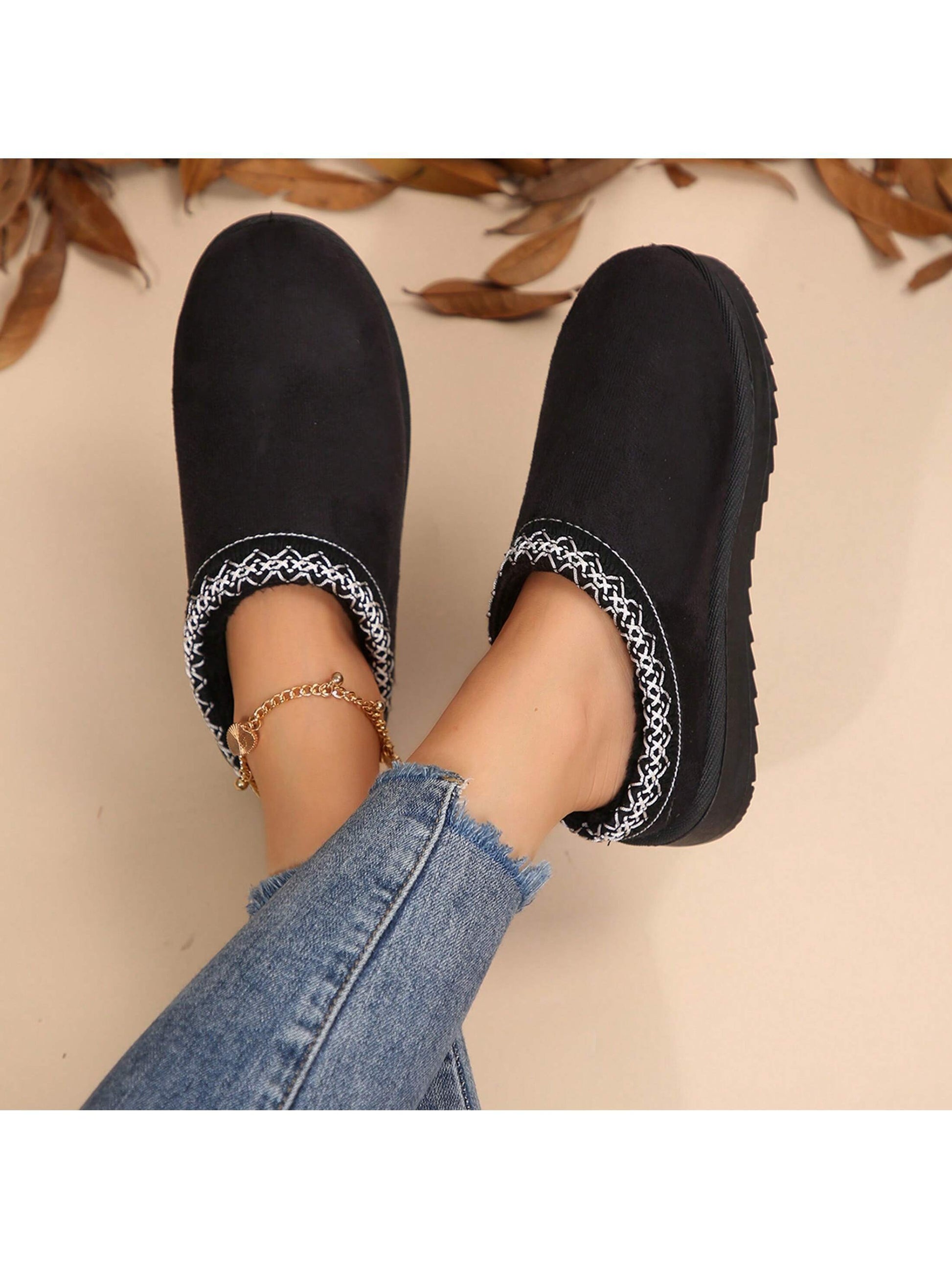 Women'S Sandals Platform  - Warm and  Non Slip Comfort