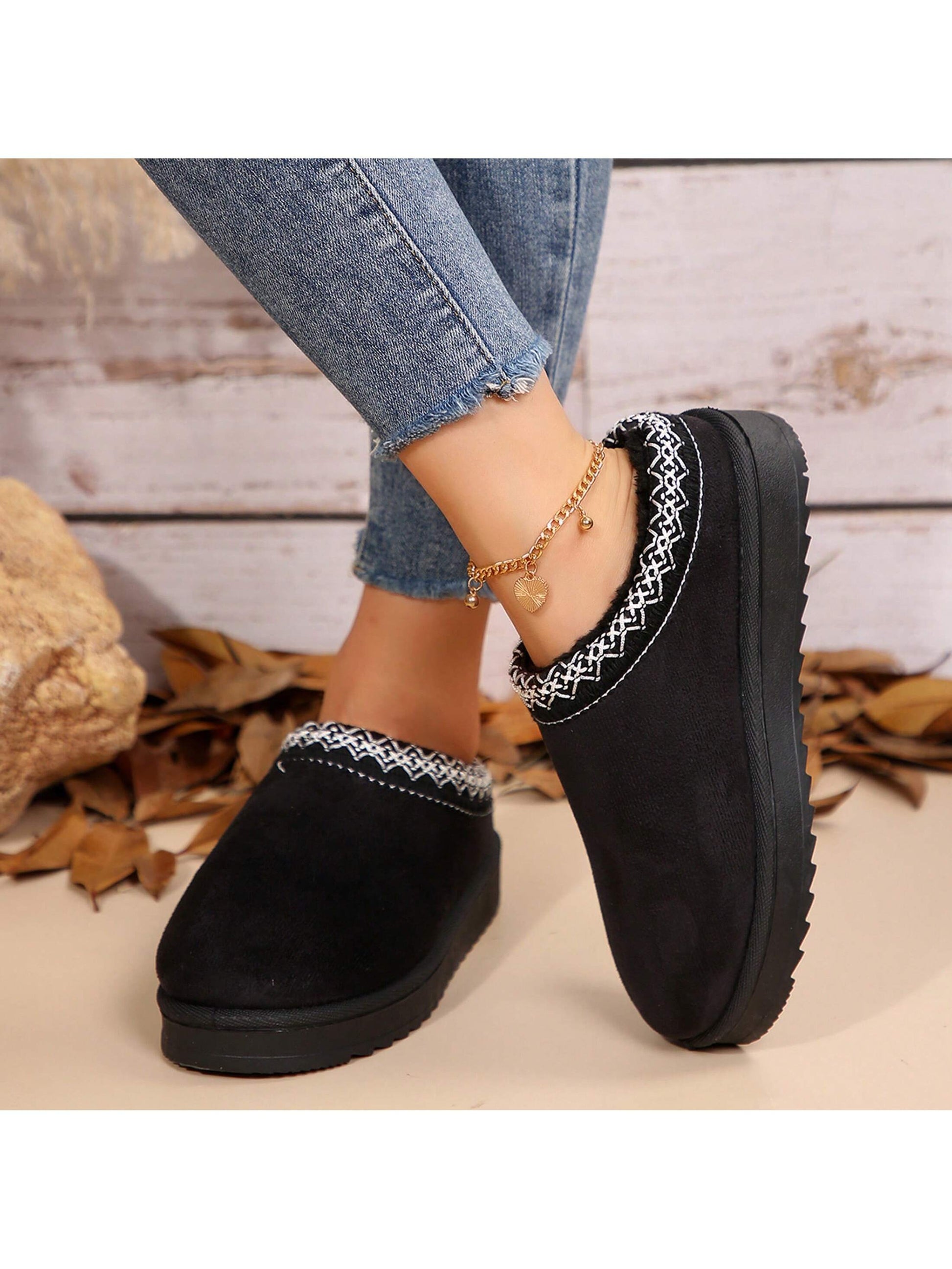 Women'S Sandals Platform  - Warm and  Non Slip Comfort