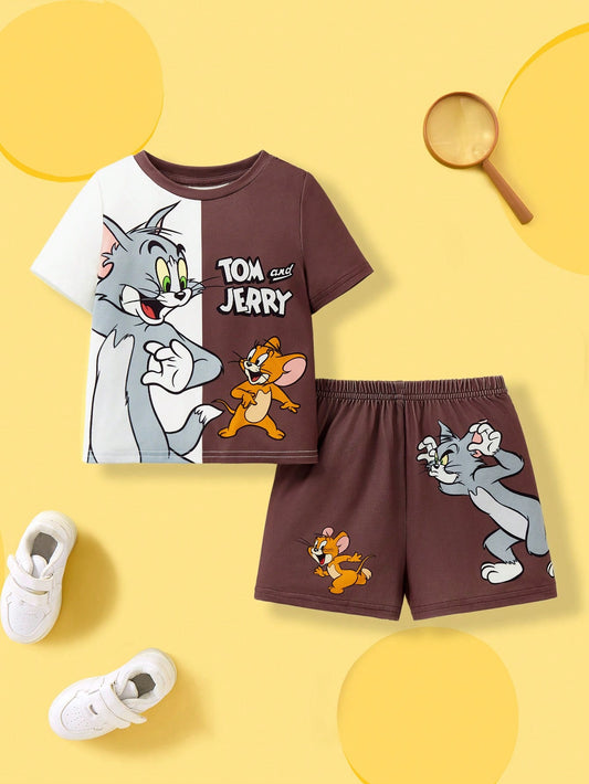 TOM & JERRY X  2Pcs/Set Baby Boy Cute Casual 