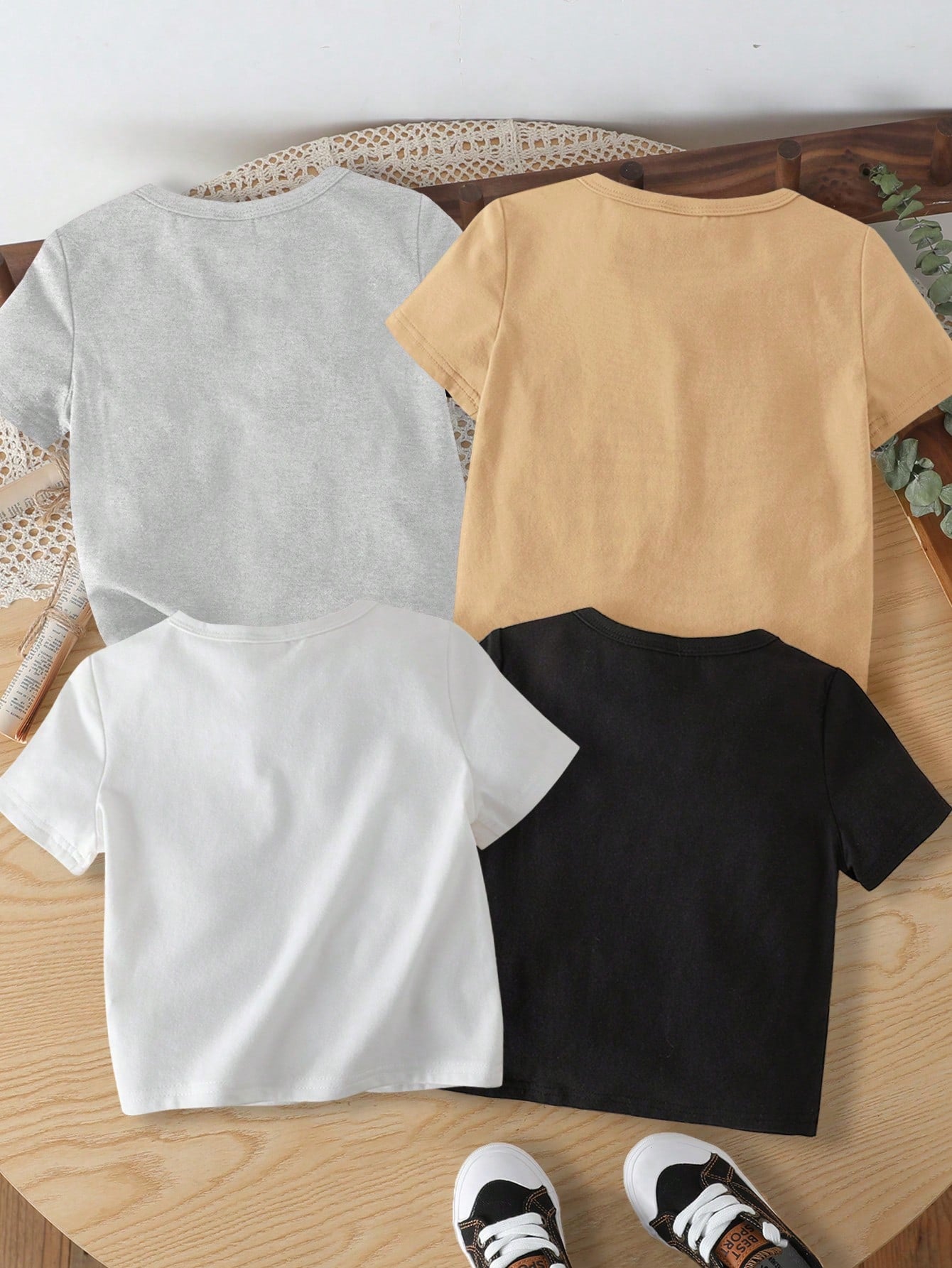 Baby Boy Casual Simple Short Sleeve Shirts